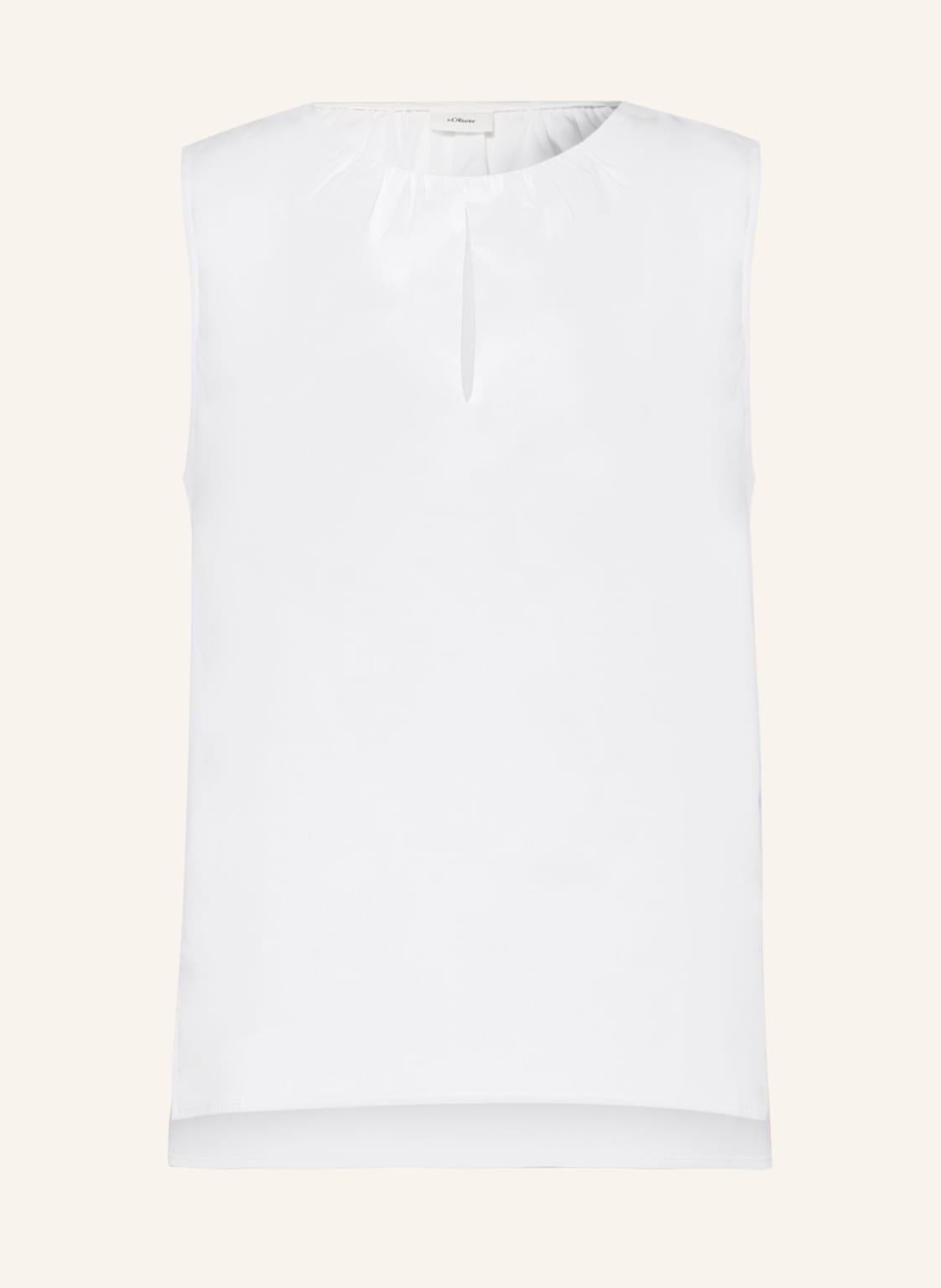 Image of S.Oliver Black Label Blusentop weiss