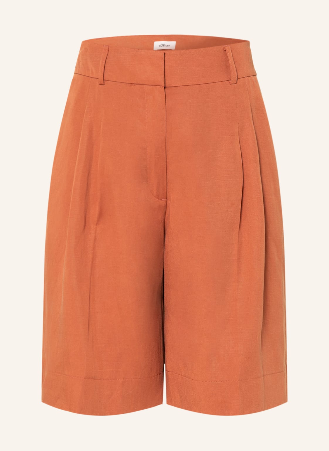 Image of S.Oliver Black Label Shorts orange
