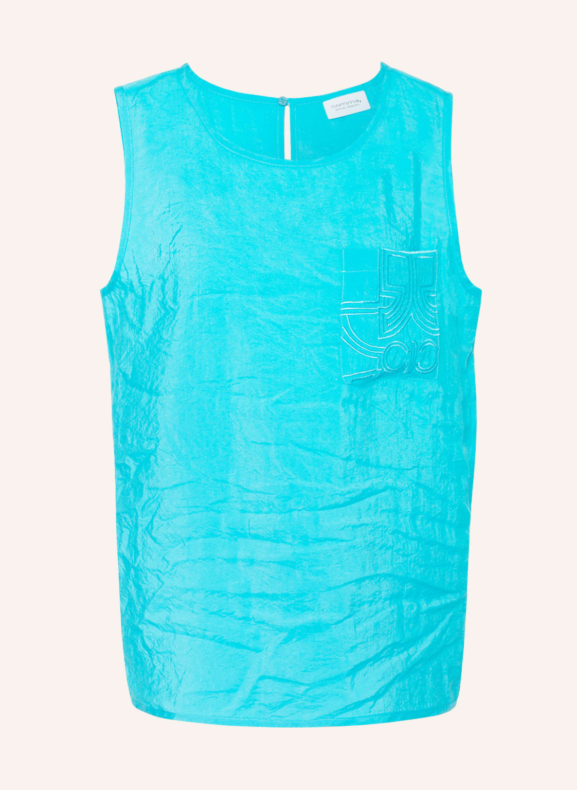 Image of Comma Casual Identity Blusentop blau