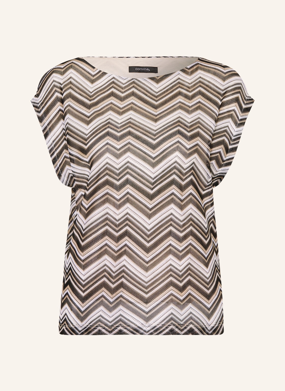 Image of Comma Strickshirt schwarz