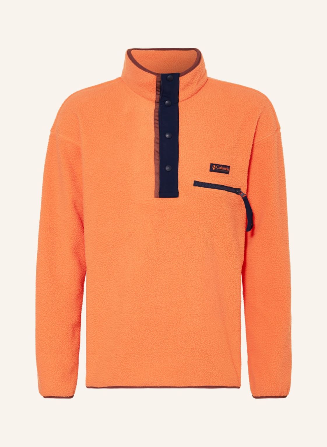 Image of Columbia Fleece-Troyer Helvetia™ orange