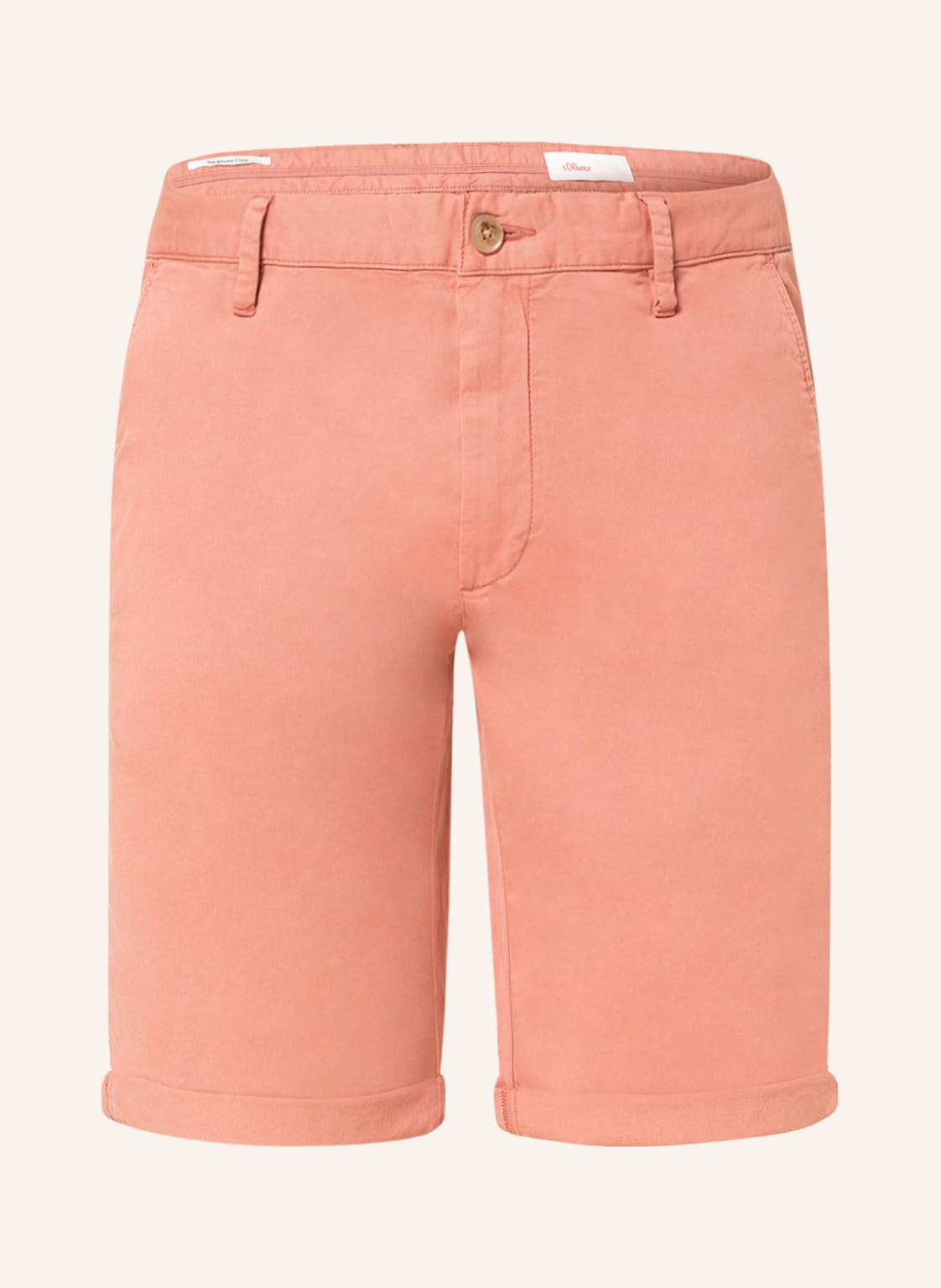 Image of S.Oliver Red Shorts Austin Slim Fit orange