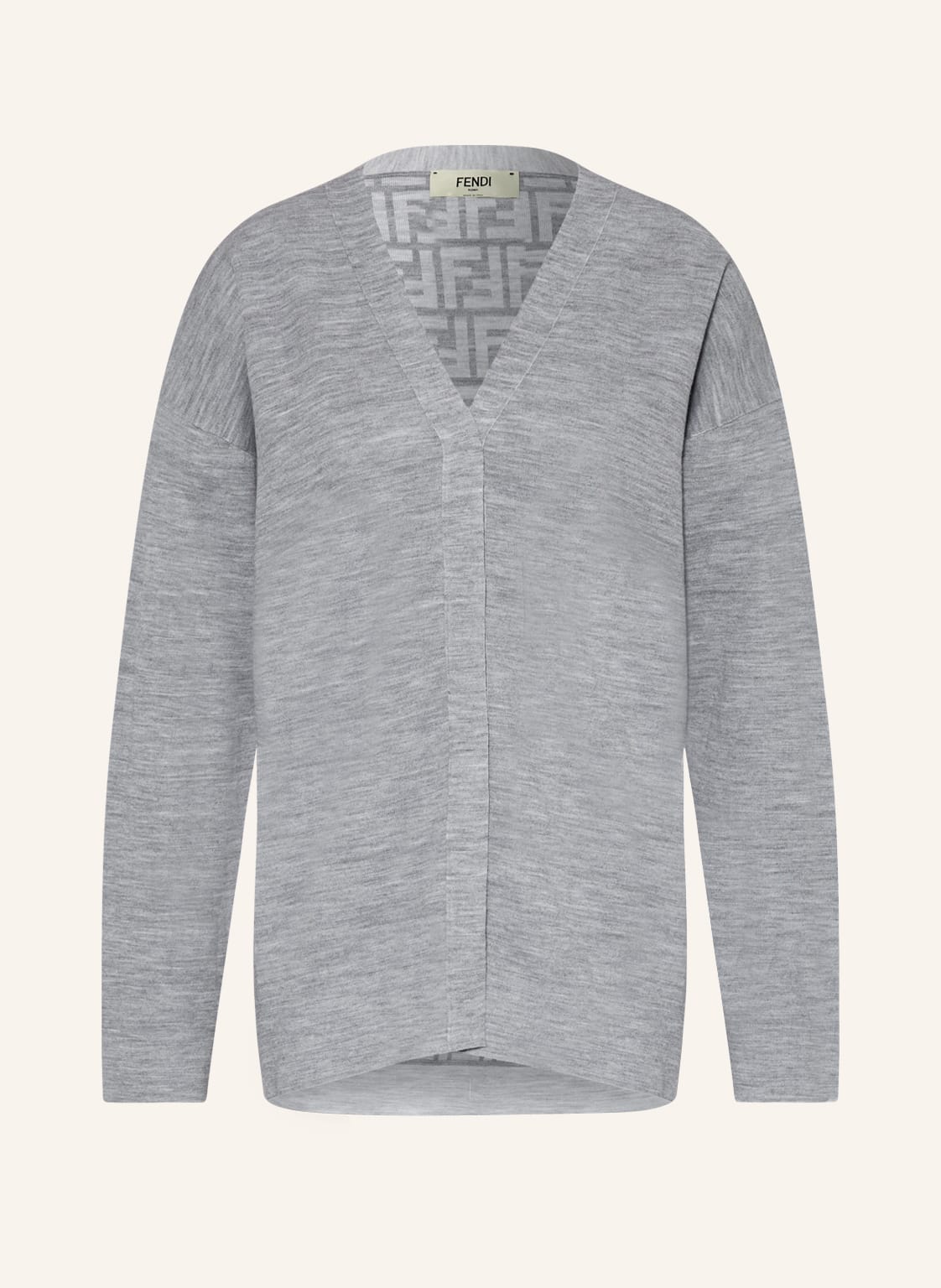 Image of Fendi Strickjacke grau