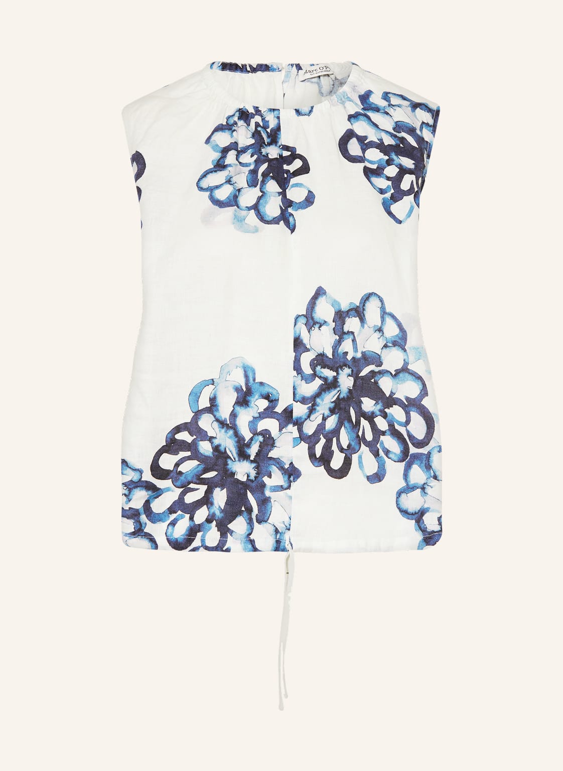 Image of Marc O'polo Leinentop blau