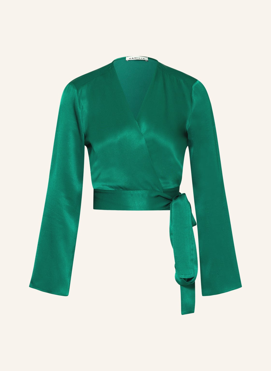 Image of Vanilia Wickelbluse gruen