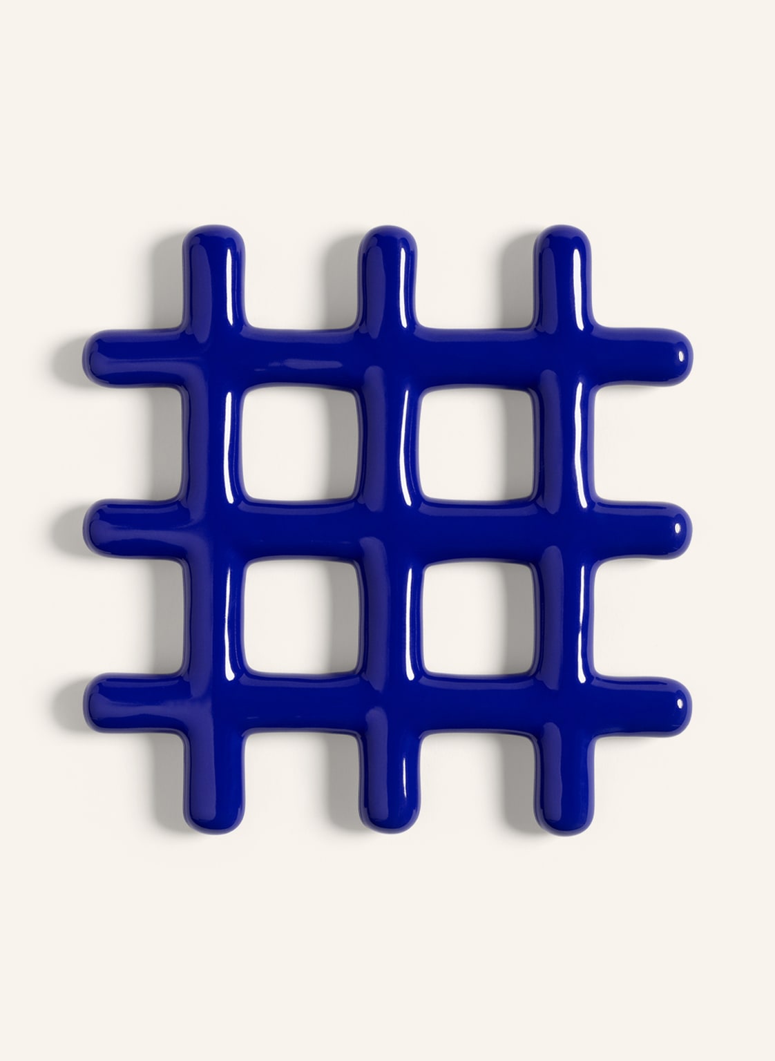 Image of &K Amsterdam Untersetzer Grid blau