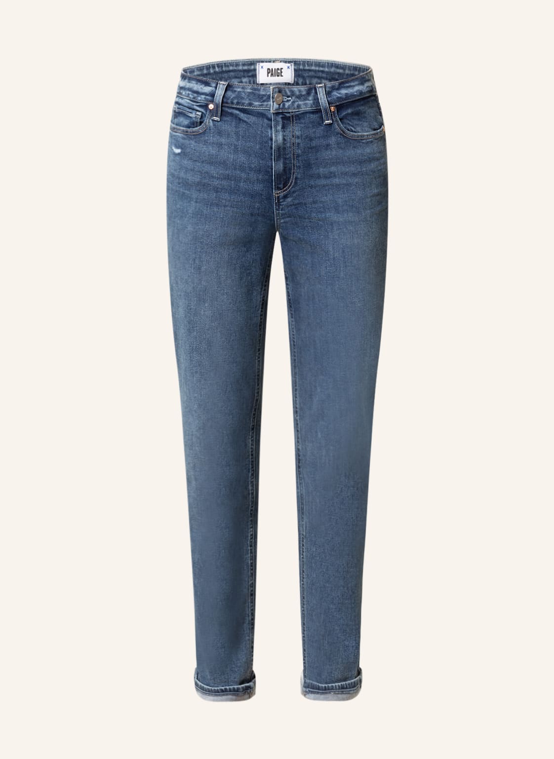 Image of Paige Skinny Jeans Brigitte blau