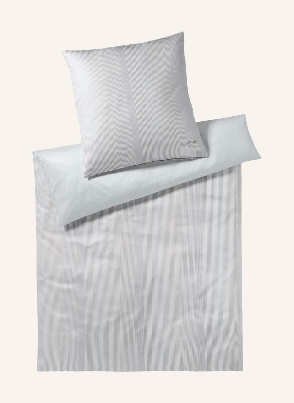 Image of Joop! Bettwäsche Groove Zum Wenden silber