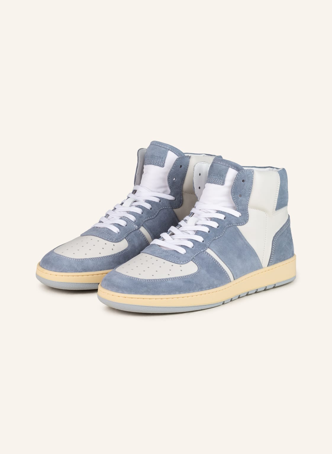 Image of Collegium Hightop-Sneaker Pillar Destroyer weiss