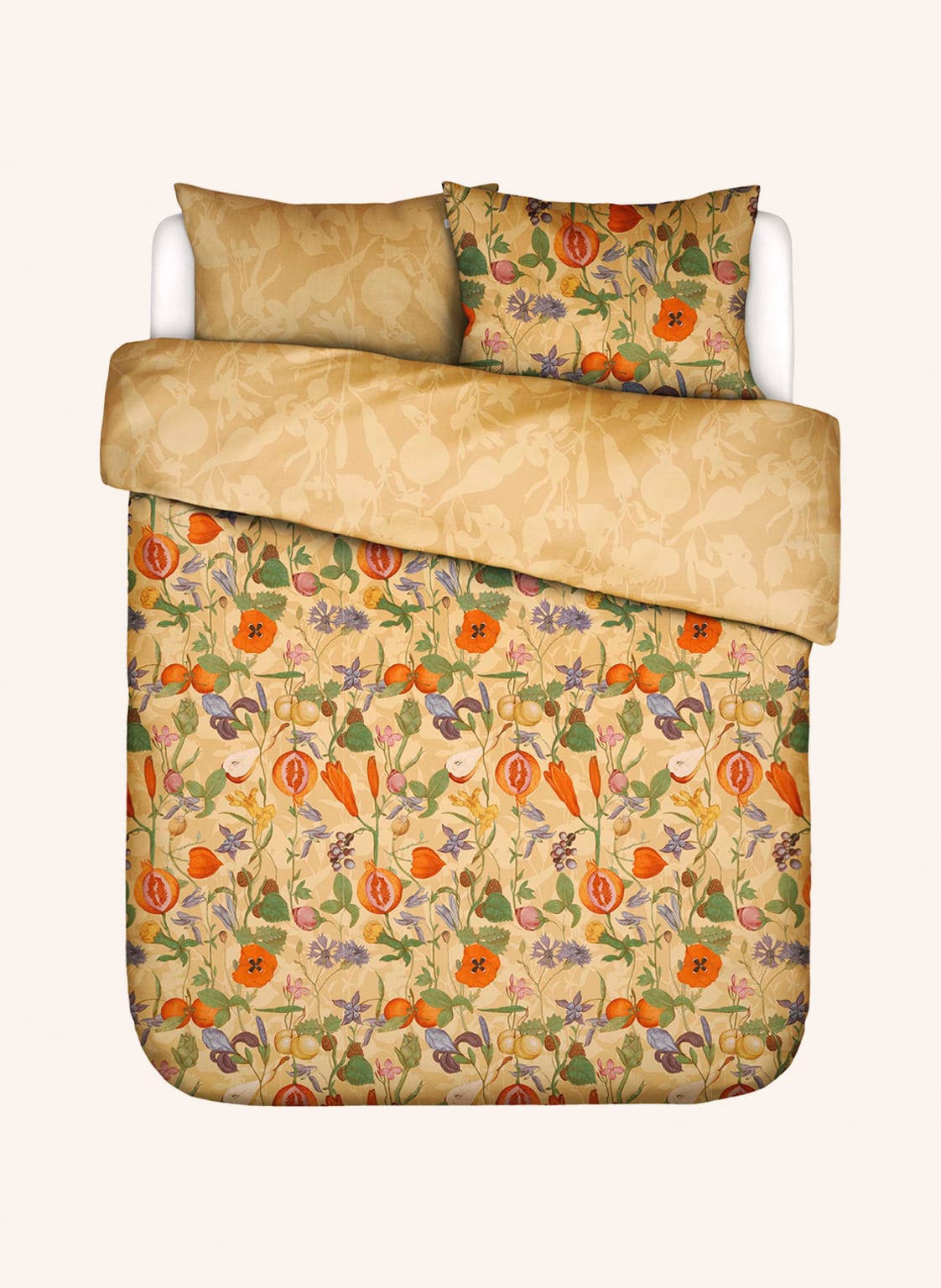 Image of Essenza Bettwäsche Phaedra Zum Wenden gelb