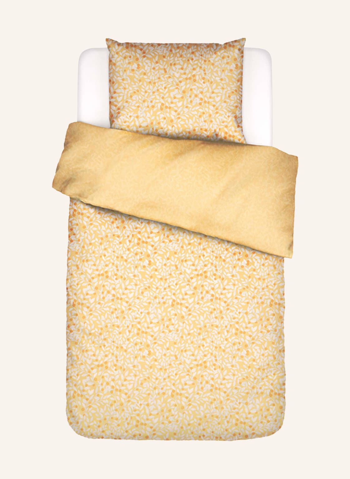 Image of Essenza Bettwäsche Lenthe Zum Wenden gelb