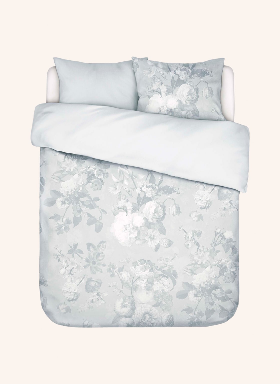 Image of Essenza Bettwäsche Floor Zum Wenden blau