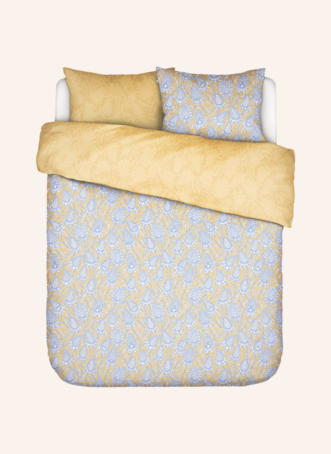 Image of Essenza Bettwäsche Fela Zum Wenden gelb