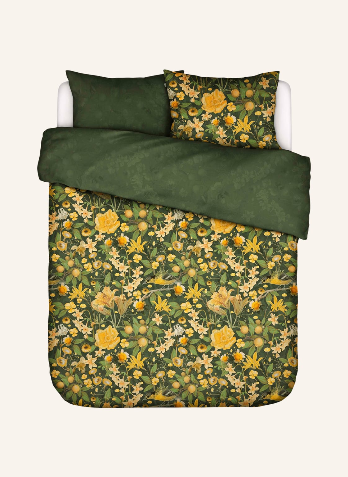 Image of Essenza Bettwäsche Lisa Zum Wenden gruen