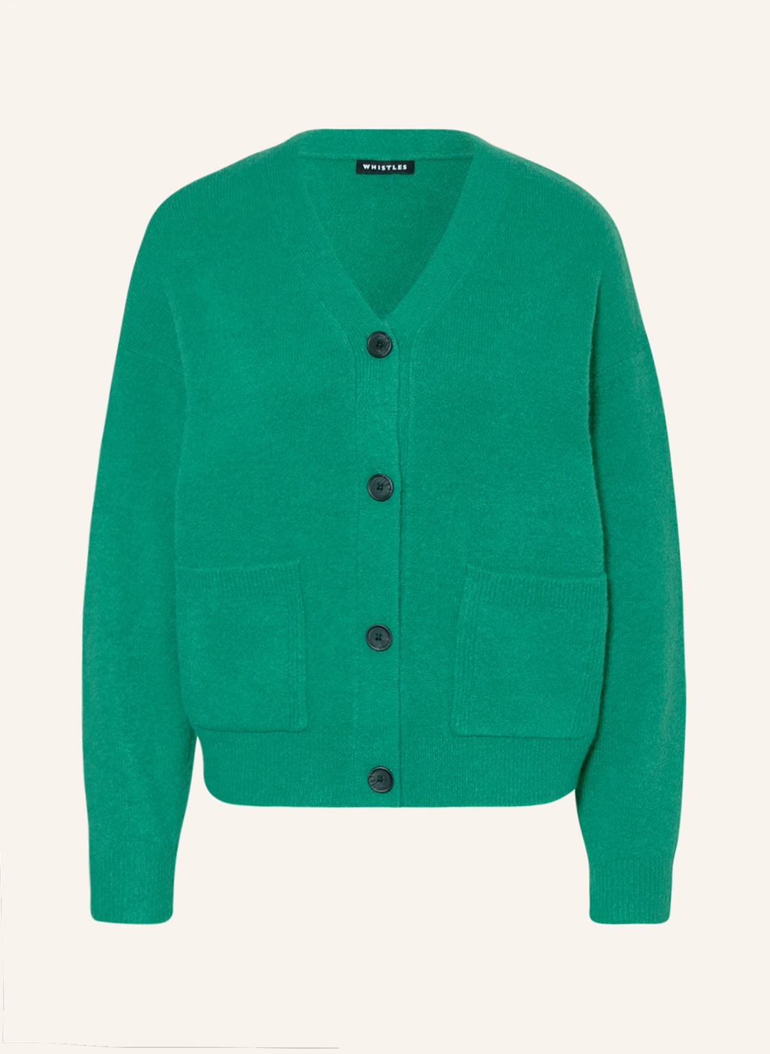 Image of Whistles Strickjacke gruen