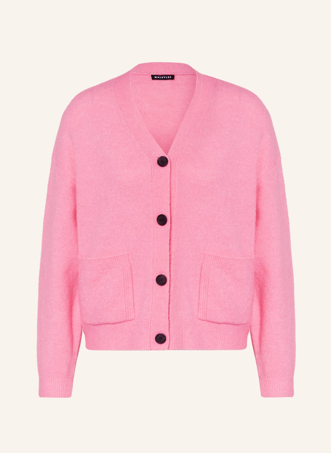 Image of Whistles Strickjacke pink