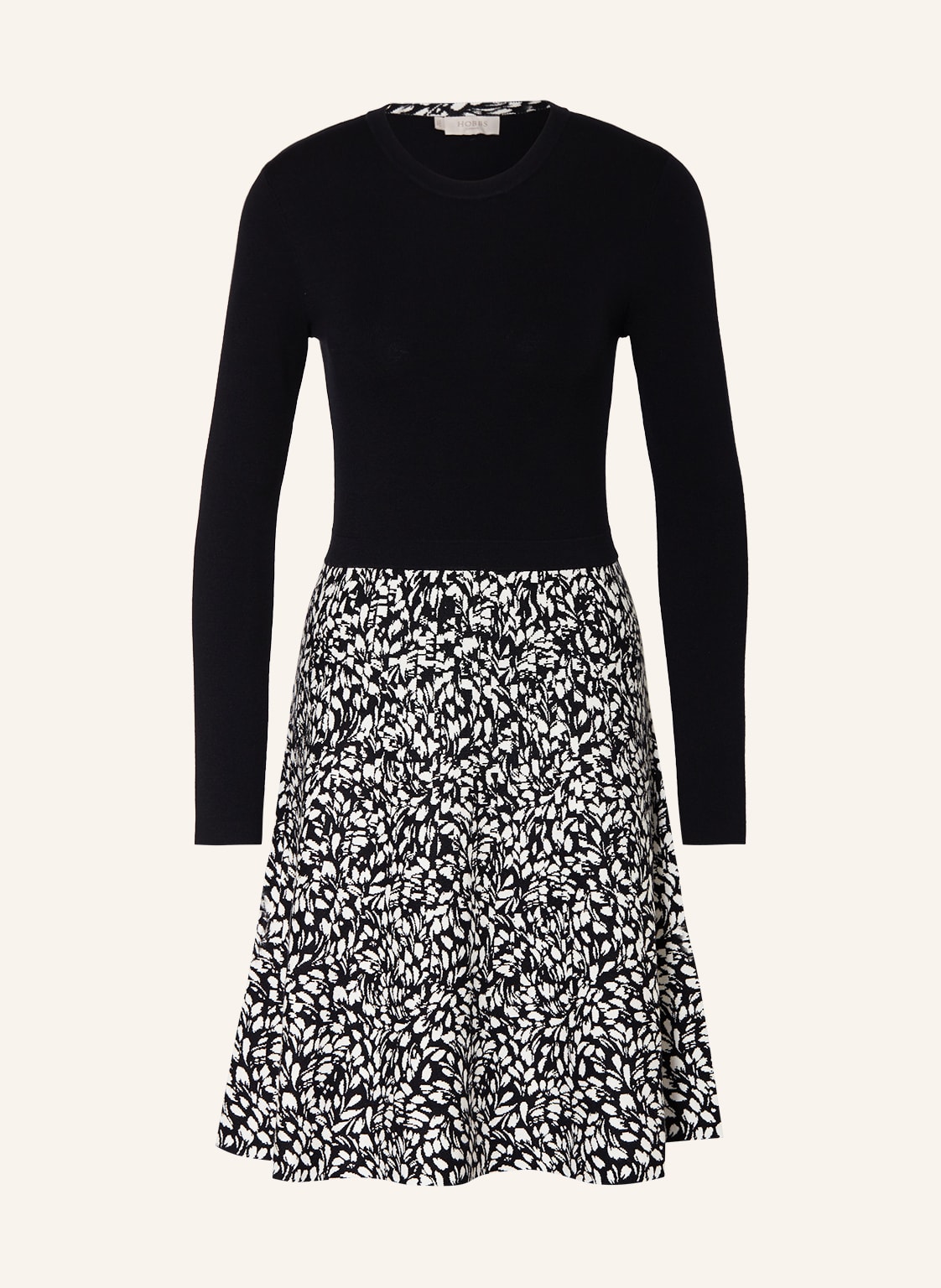 Image of Hobbs Strickkleid Hallie blau