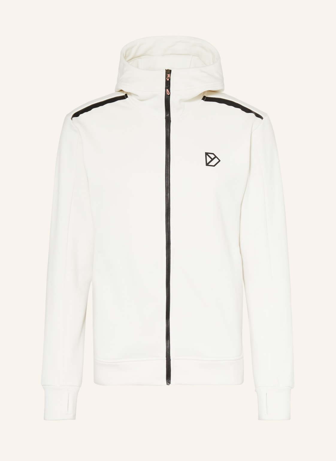 Image of Didriksons Midlayer-Jacke Acke weiss