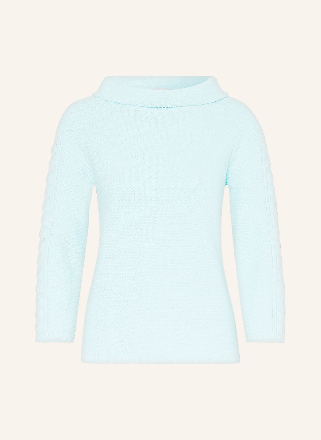 Image of Hobbs Rollkragenpullover Camilla Mit 3/4-Arm blau