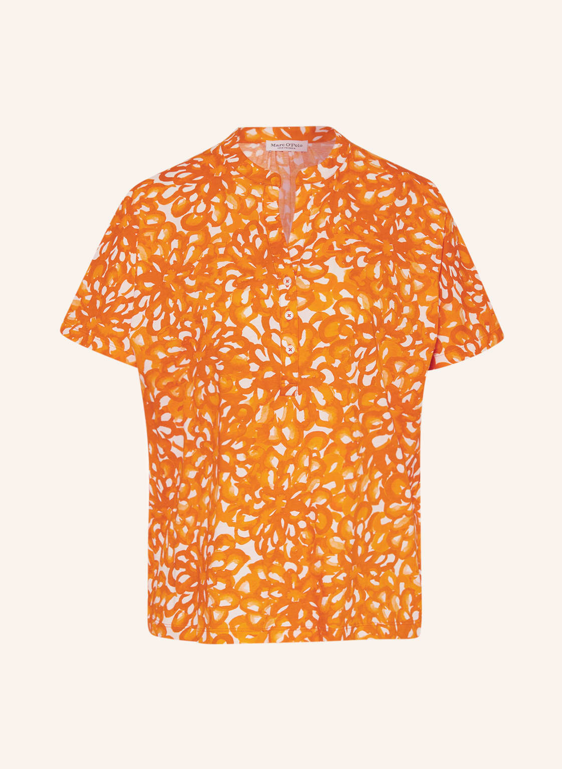 Image of Marc O'polo Blusenshirt Aus Jersey gelb