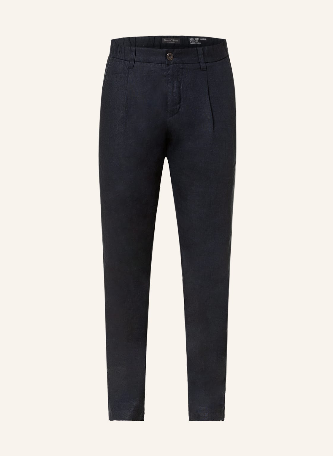 Image of Marc O'polo Leinenchino Osby Jogger Tapered Fit blau
