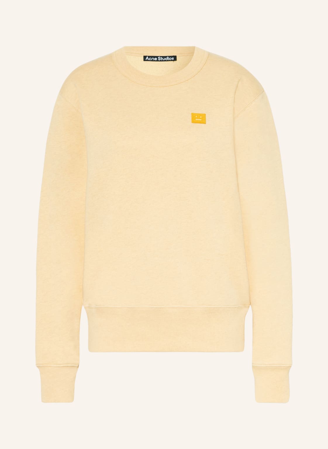 Image of Acne Studios Sweatshirt gelb