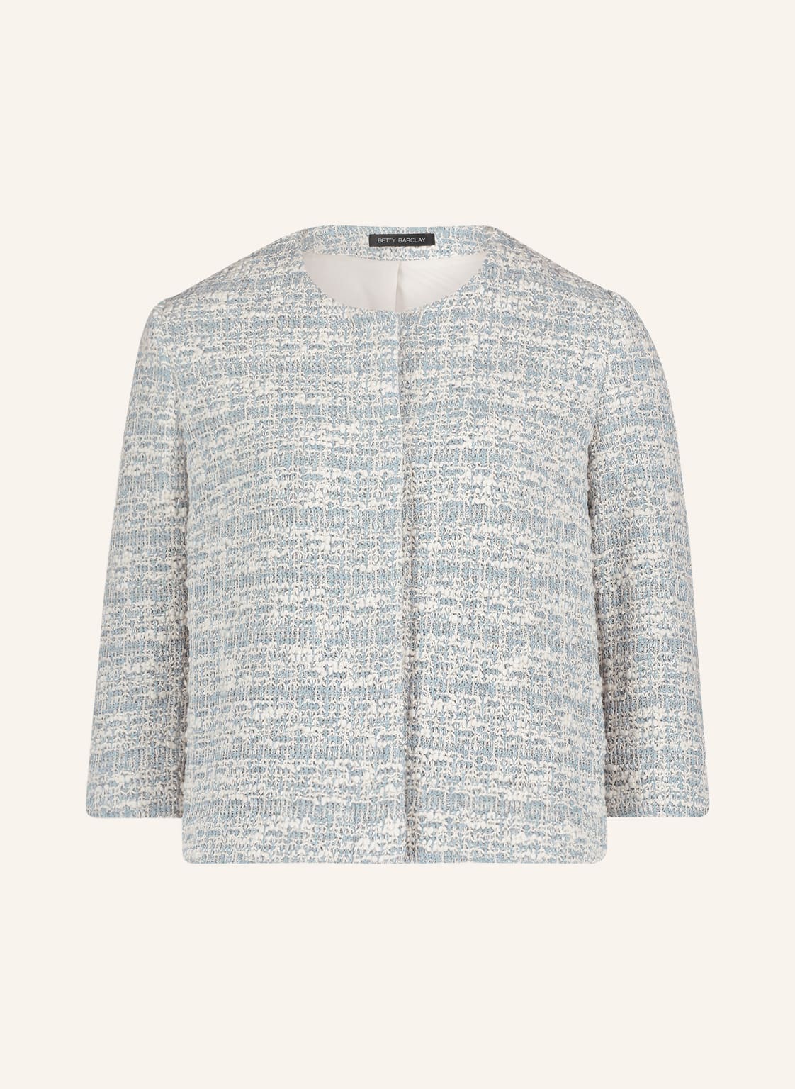 Image of Betty Barclay Tweed-Jacke Mit 3/4-Arm blau