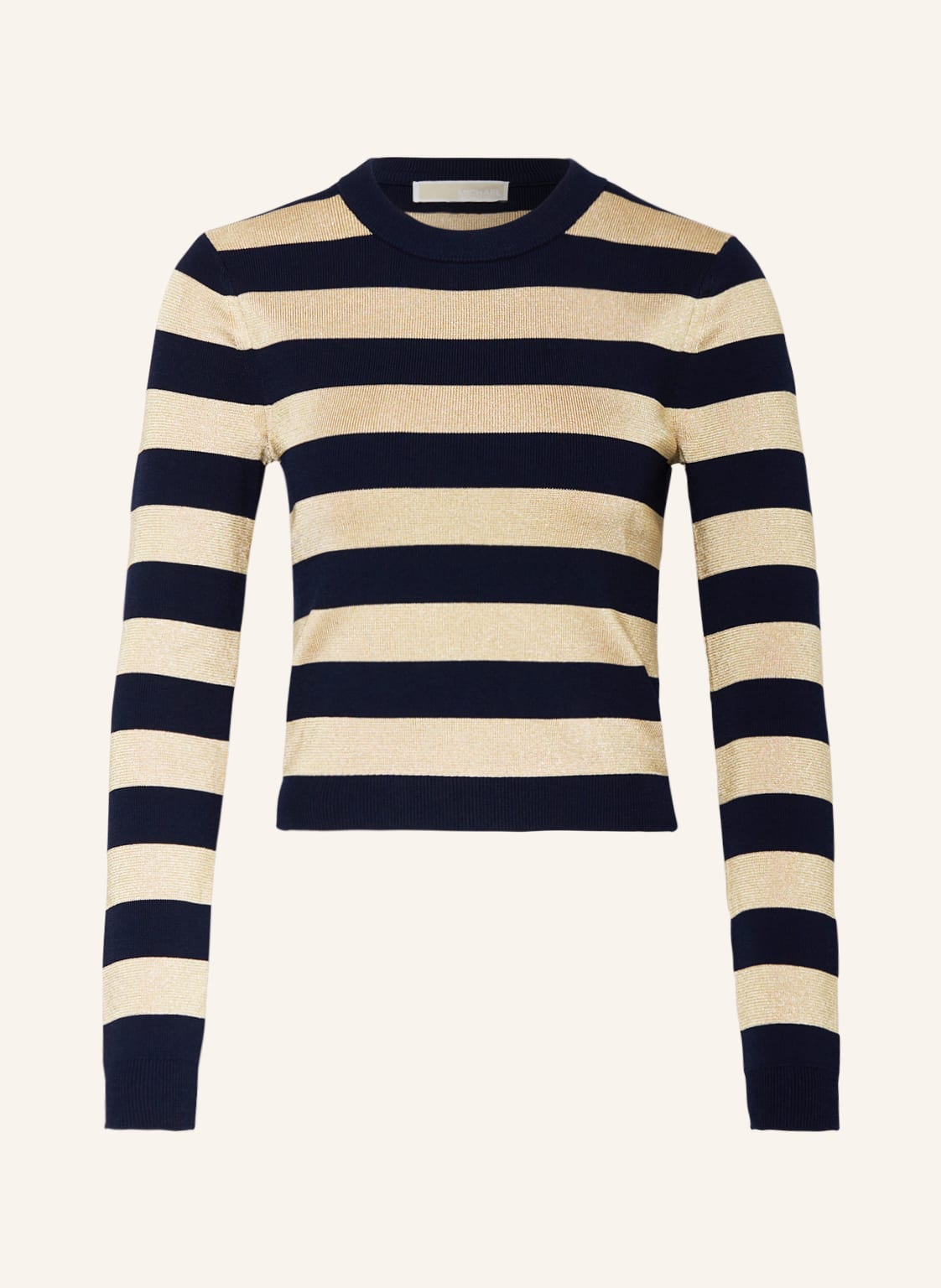 Image of Michael Kors Pullover Mit Glitzergarn blau