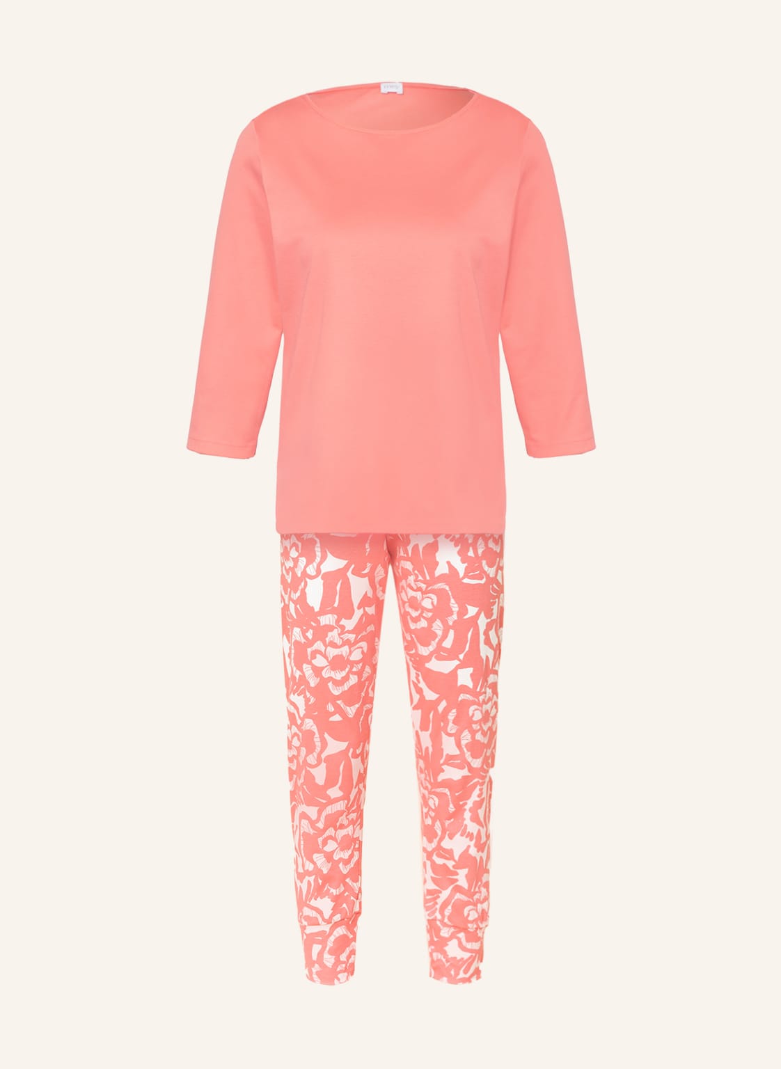 Image of Mey 7/8-Schlafanzug Mit 3/4-Arm pink