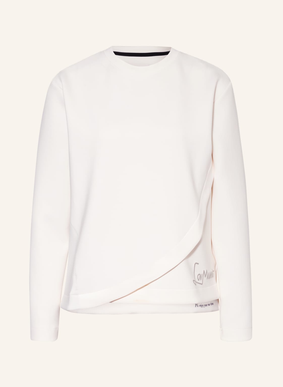 Image of Lamunt Longsleeve Clelia weiss