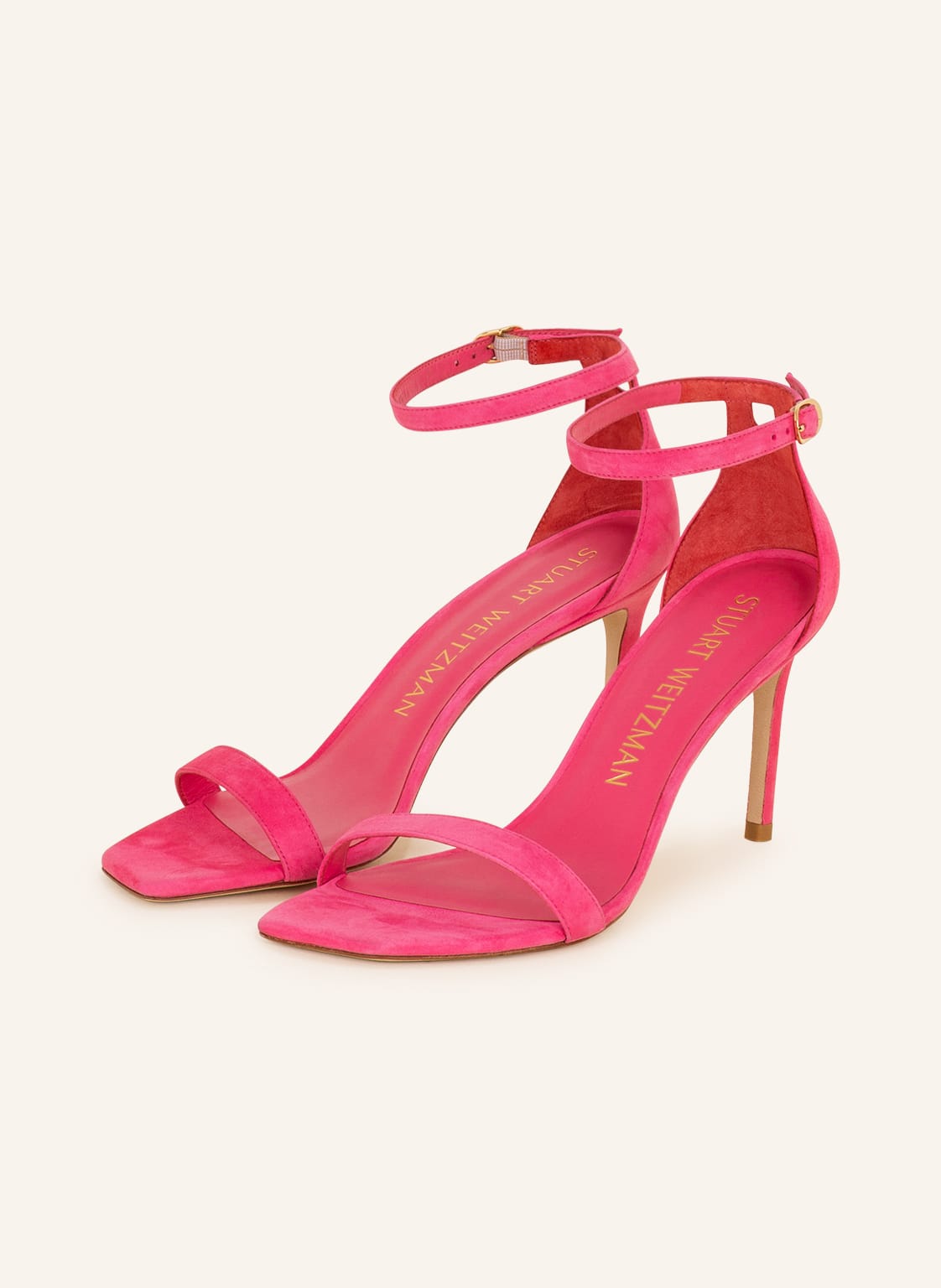 Image of Stuart Weitzman Sandaletten Nunakedcurve pink