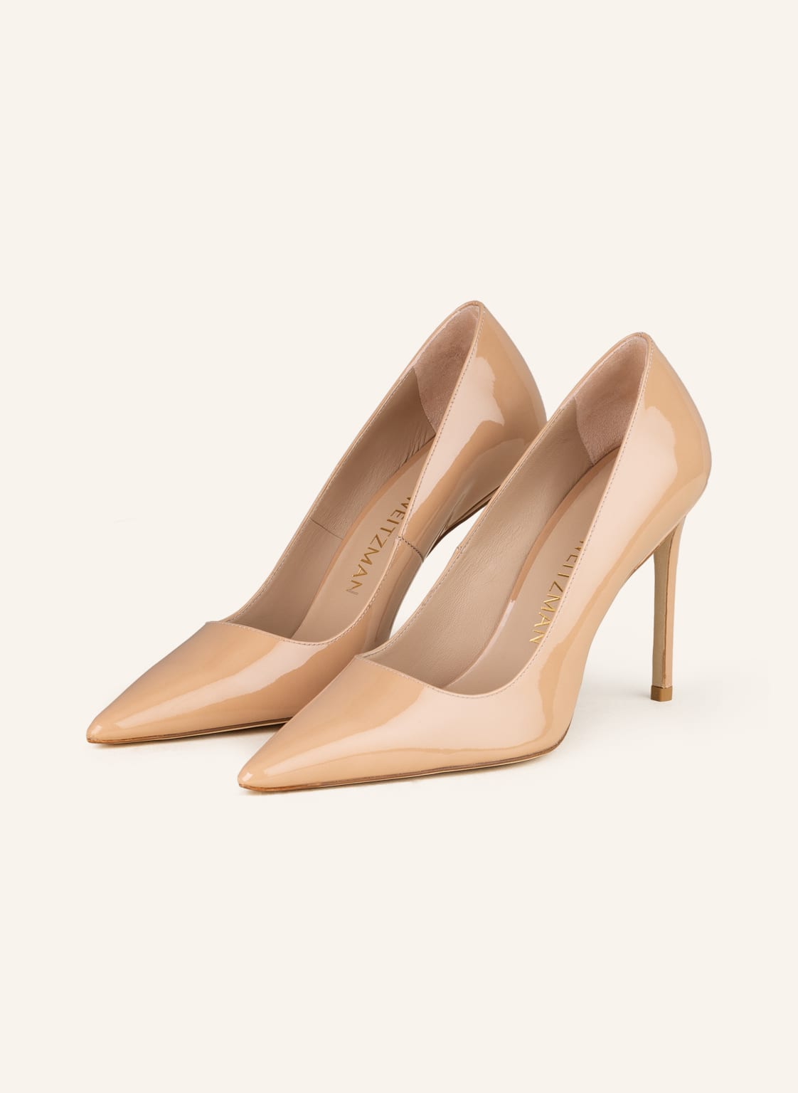 Image of Stuart Weitzman Pumps Stuart 100 beige