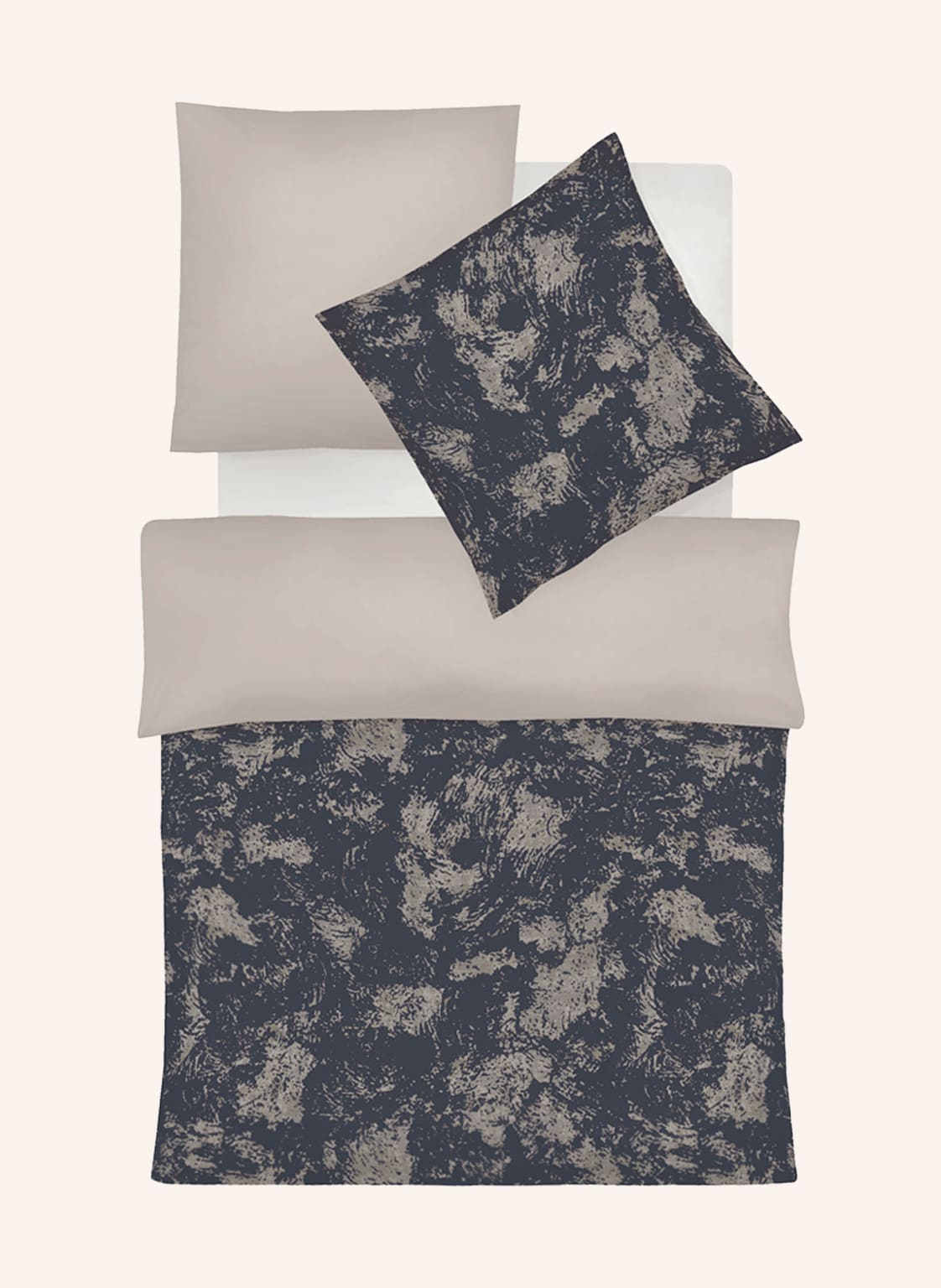 Image of Fleuresse Bettwäsche Black Premium Zum Wenden grau