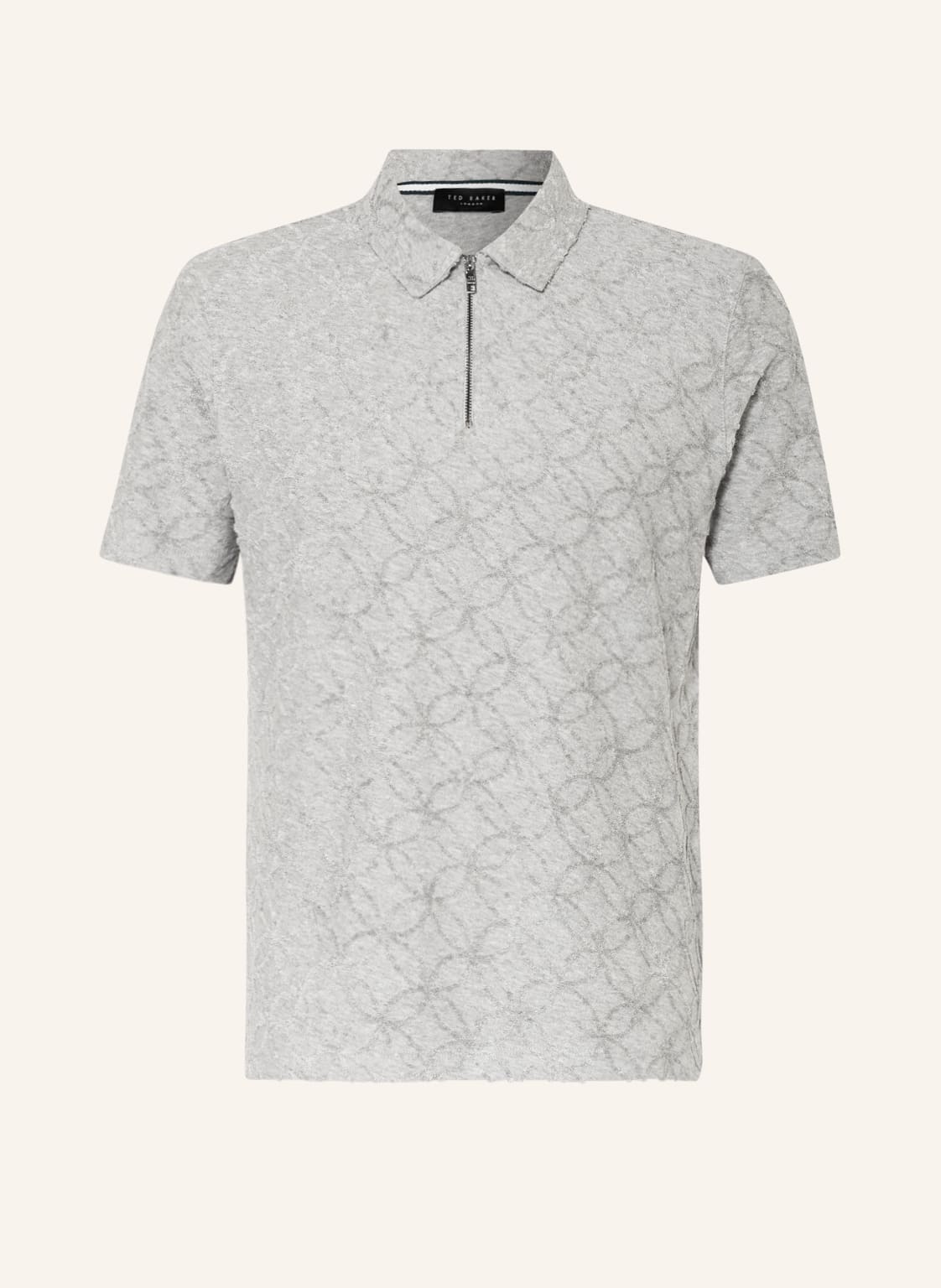 Image of Ted Baker Jersey-Poloshirt Maroc Regular Fit grau