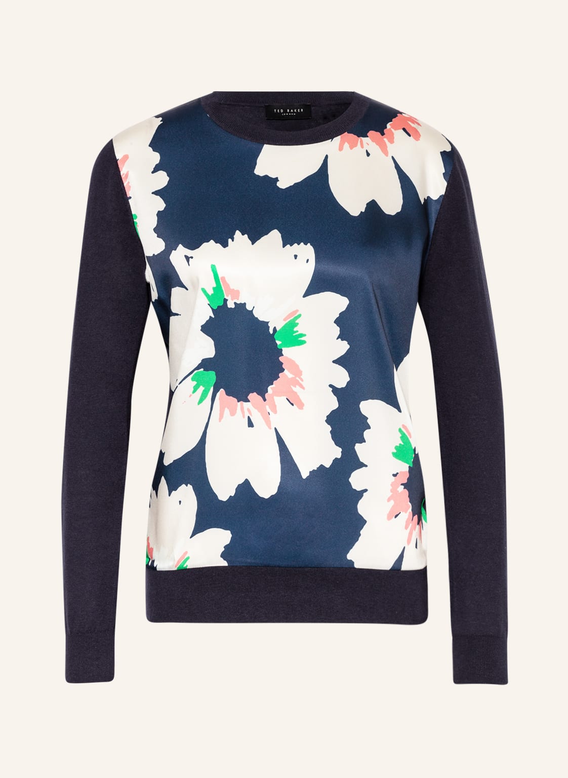 Image of Ted Baker Pullover Marola Mit Leinen blau