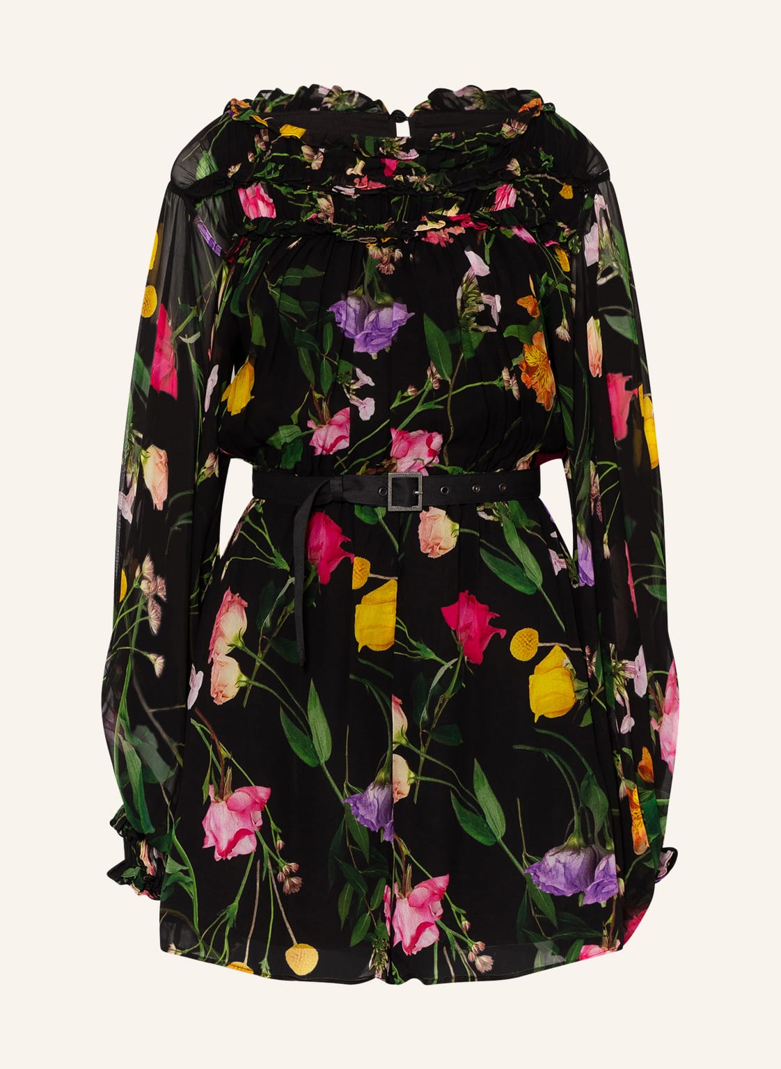 Image of Ted Baker Jumpsuit Brookii Mit Rüschen schwarz