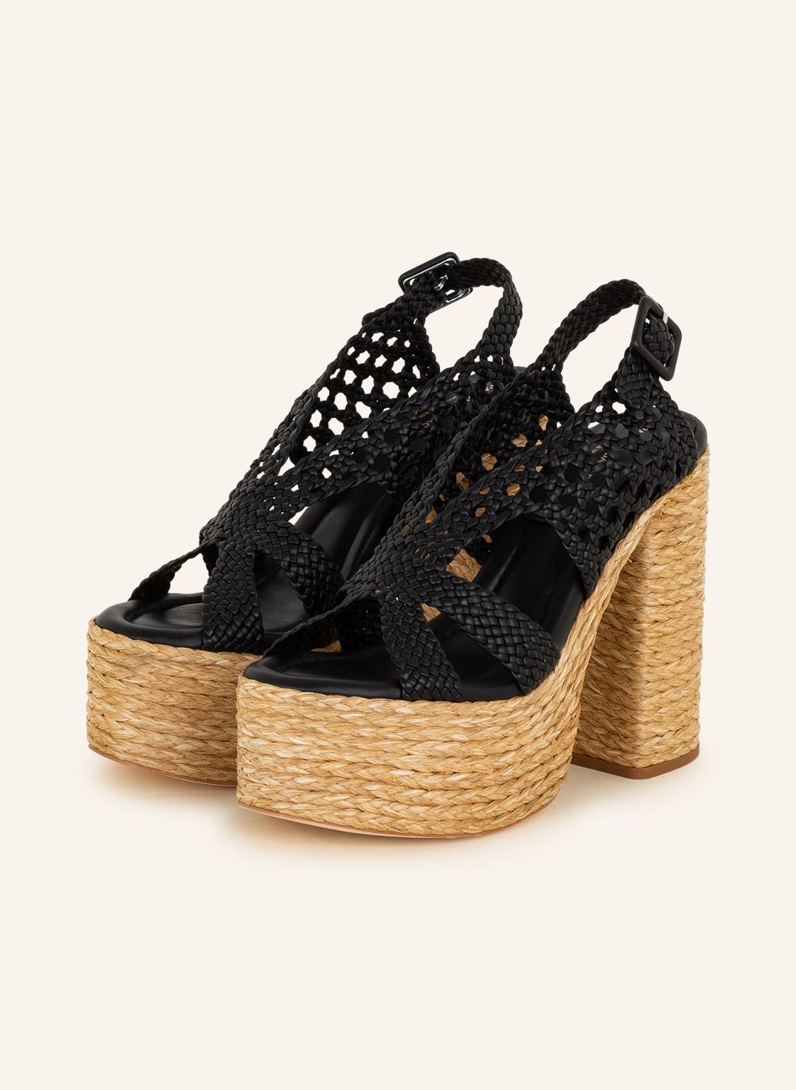 Image of Paloma Barceló Plateau-Sandaletten Saril schwarz