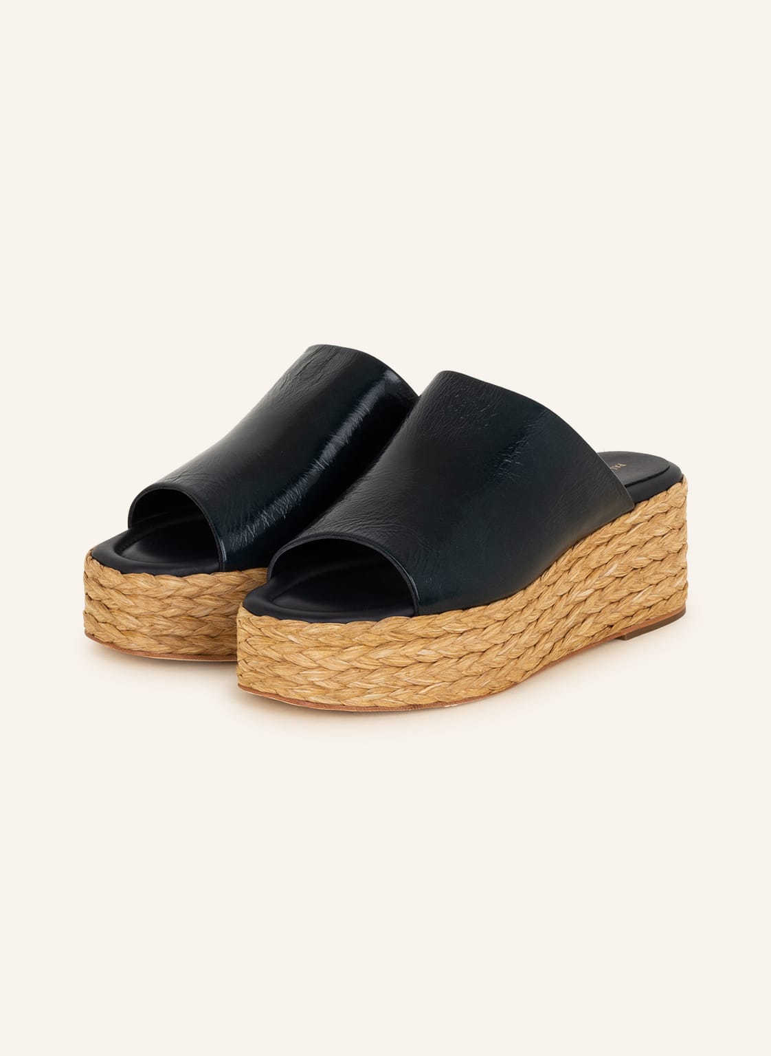 Image of Paloma Barceló Plateau-Wedges Pilli schwarz