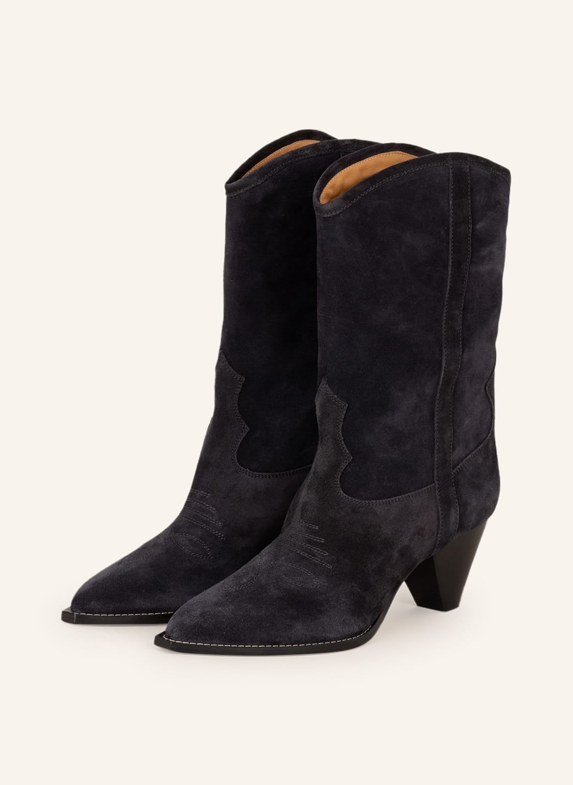 Image of Isabel Marant Cowboy Boots Luliette schwarz