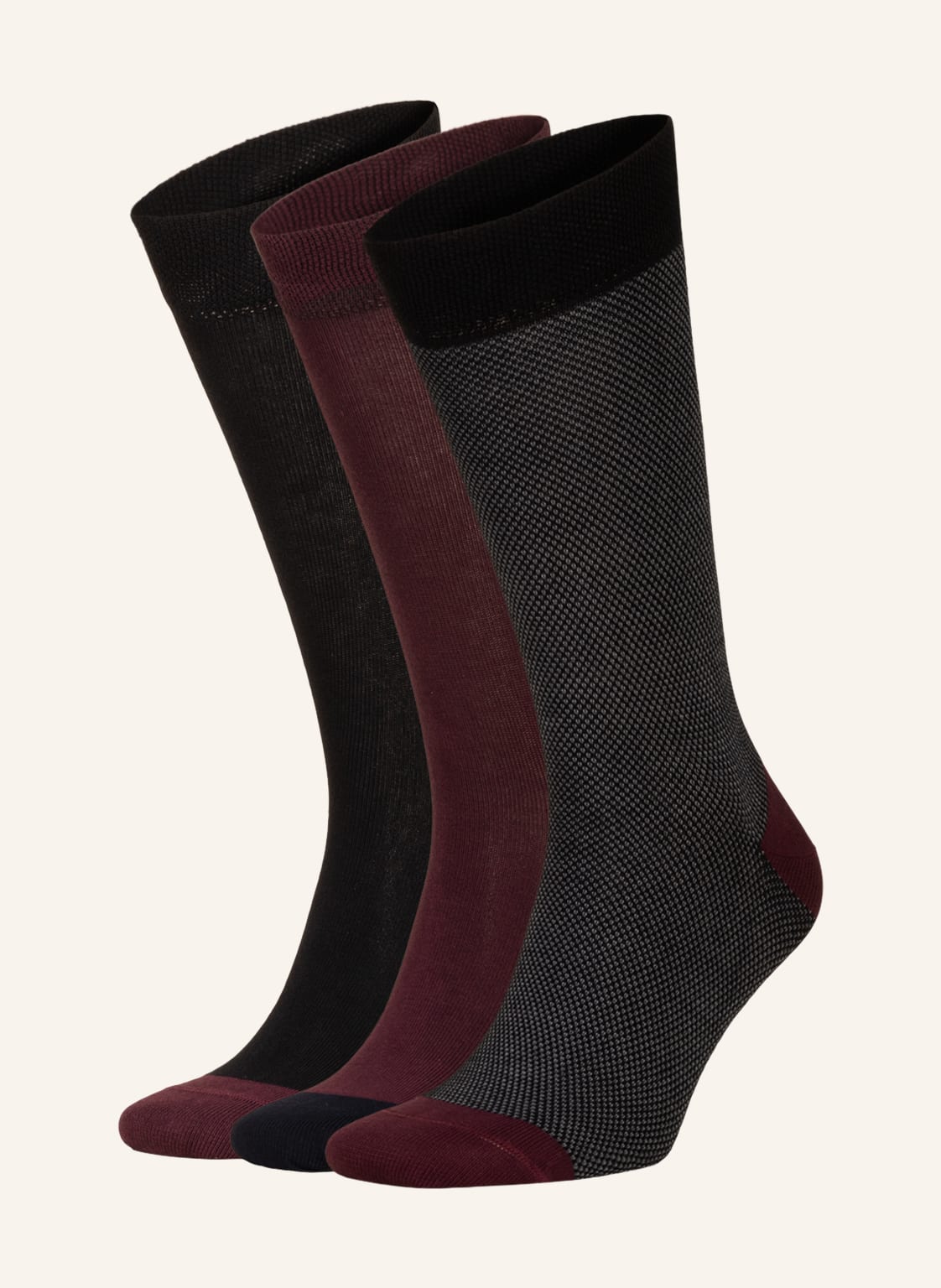 Image of Ted Baker 3er-Pack Socken Prezzie Mit Geschenkbox rot