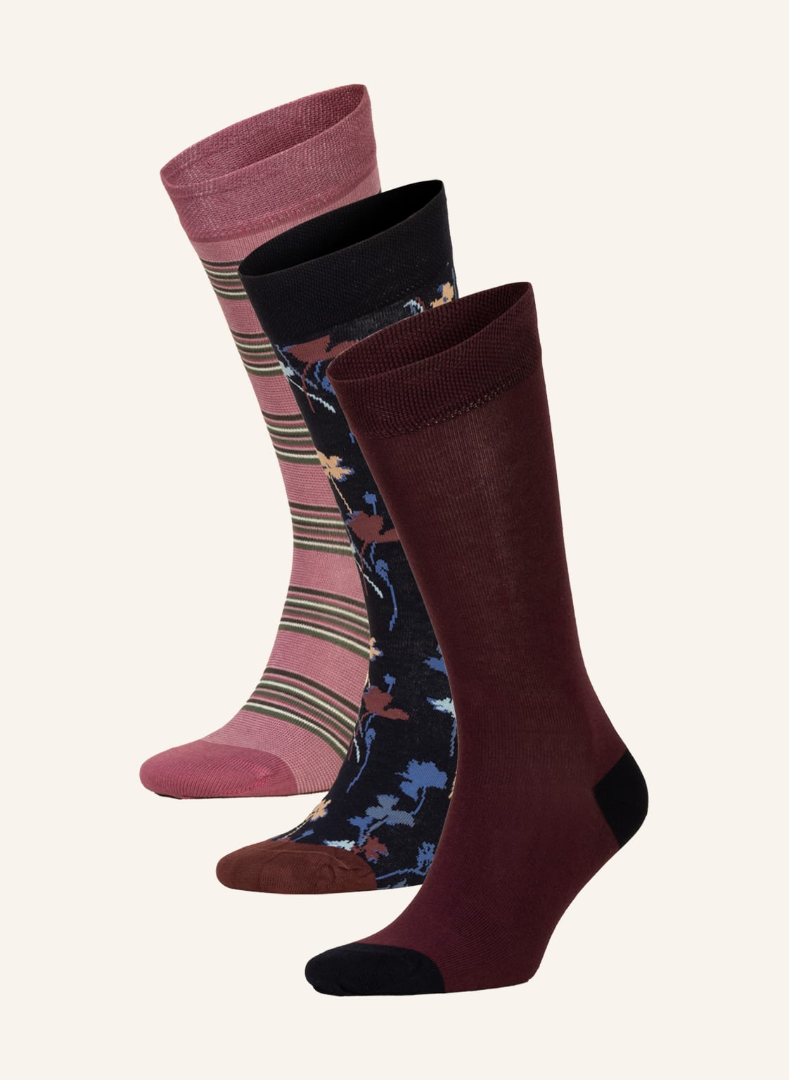 Image of Ted Baker 3er-Pack Strümpfe Howkind Mit Geschenkbox rot