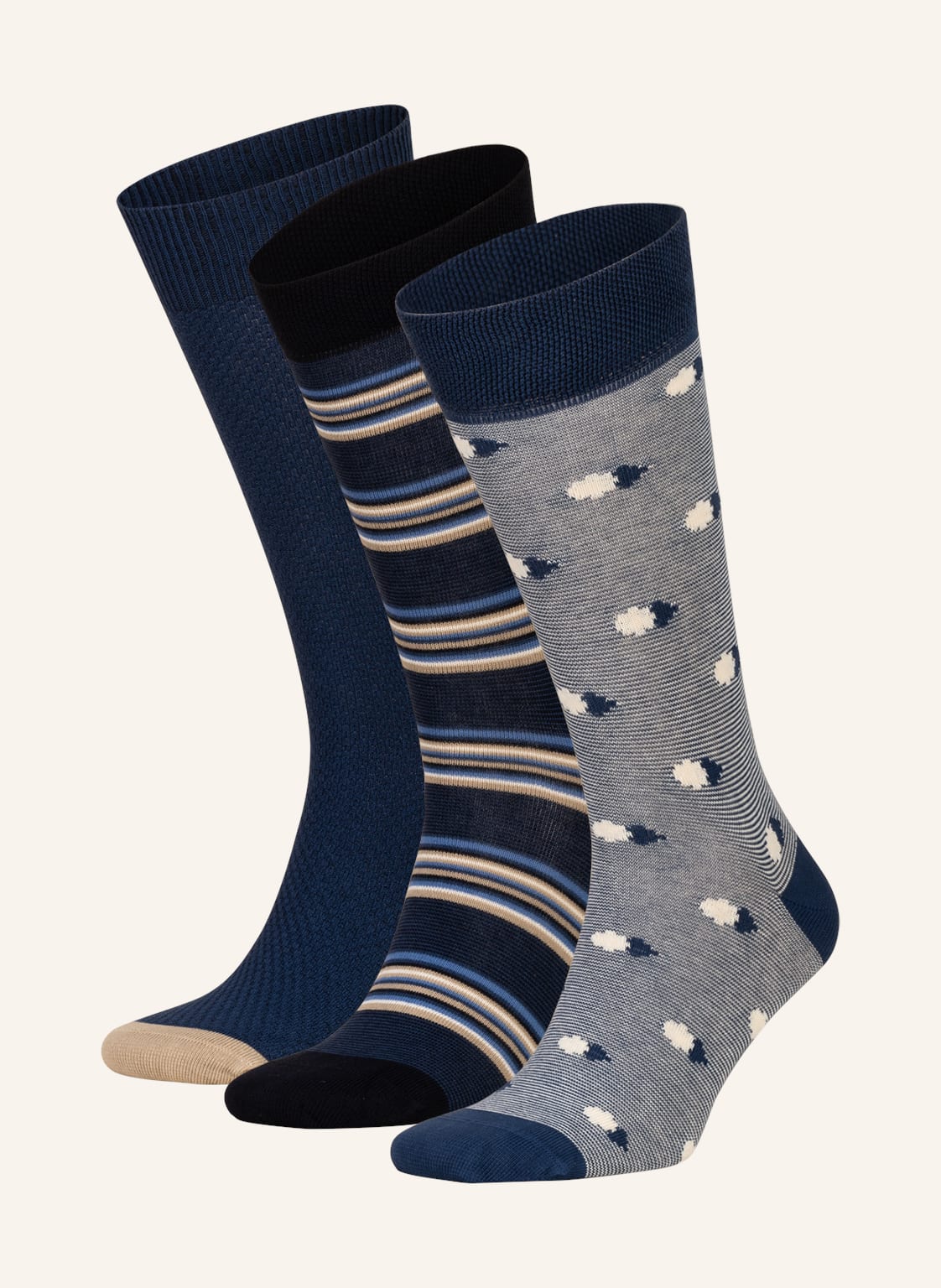 Image of Ted Baker 3er-Pack Socken Thanks schwarz