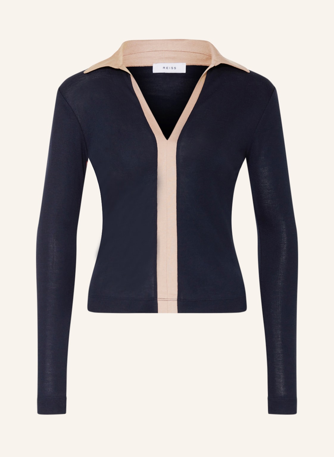 Image of Reiss Longsleeve Allie blau