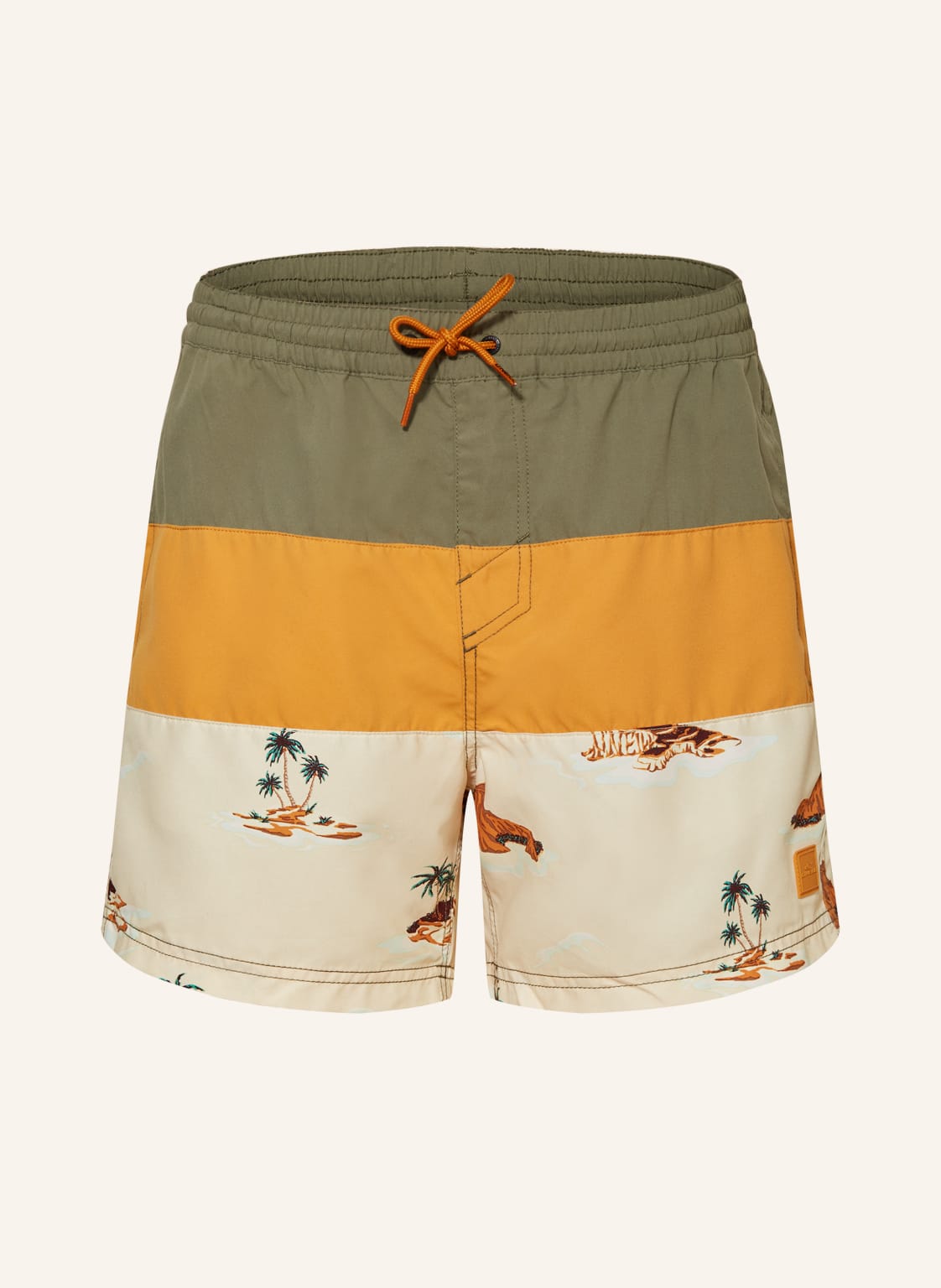 Image of O'neill Badeshorts Cali Block 15" gruen