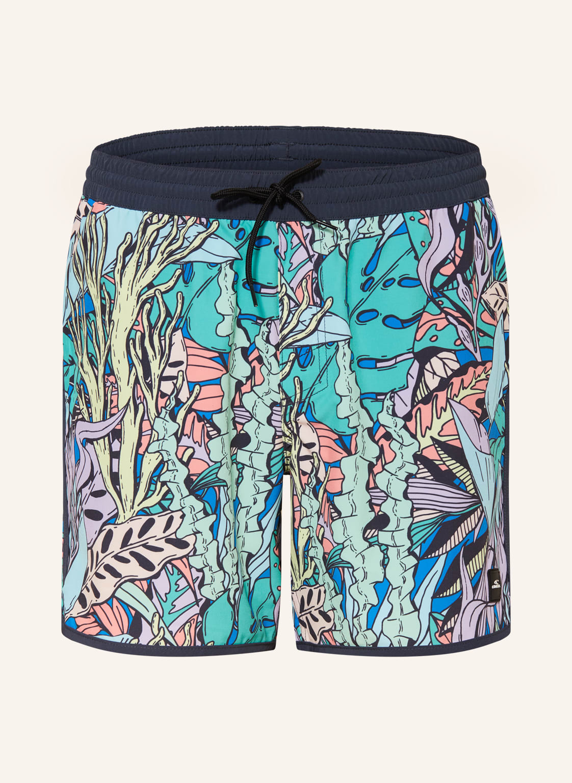 Image of O'neill Badeshorts Scallop Ocean 16" gruen
