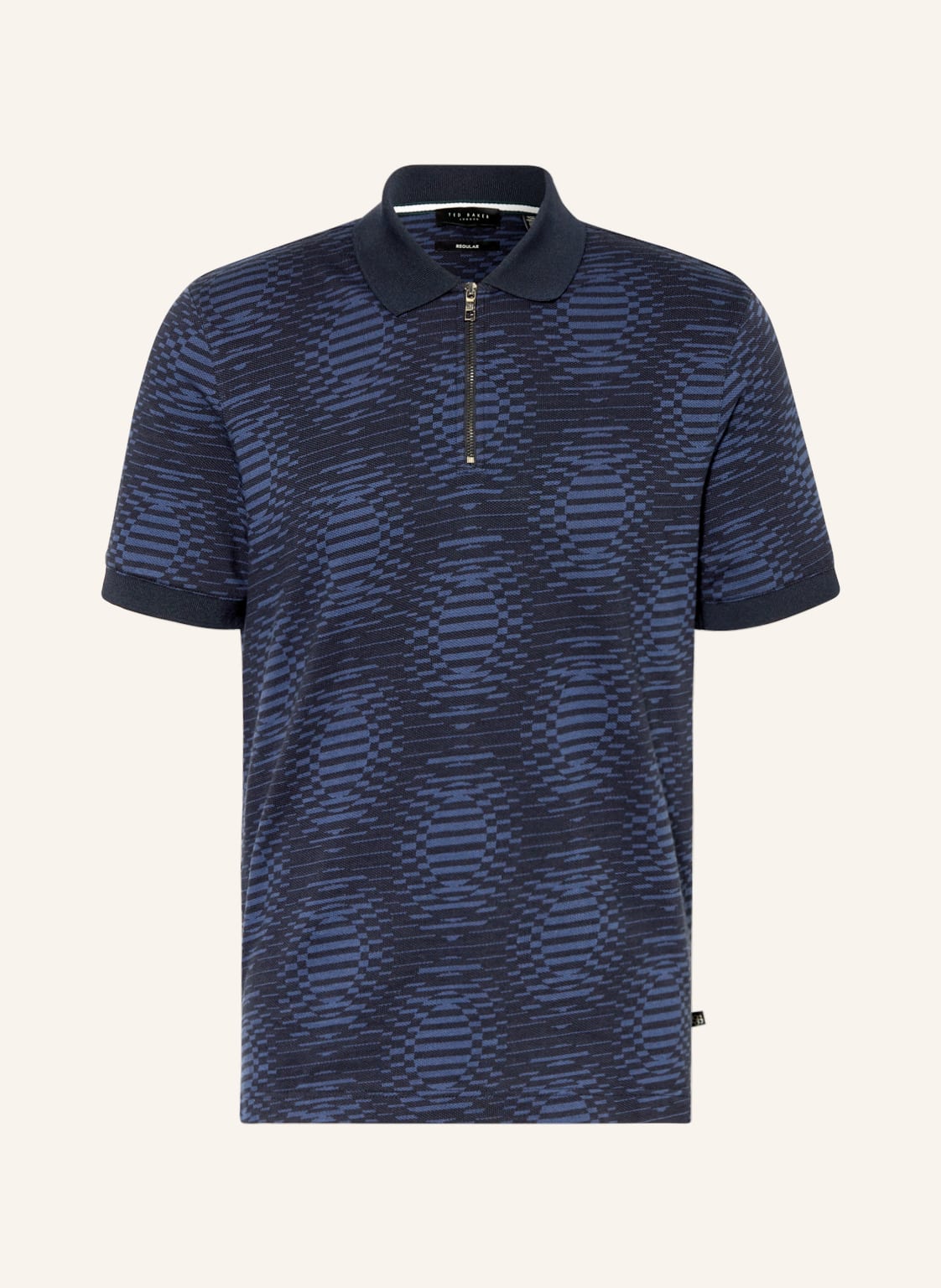 Image of Ted Baker Jersey-Poloshirt Ono Regular Fit blau