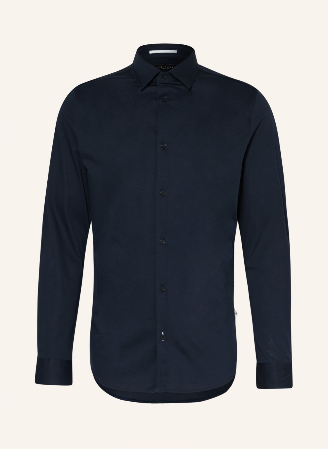 Image of Ted Baker Jerseyhemd Marros Slim Fit blau
