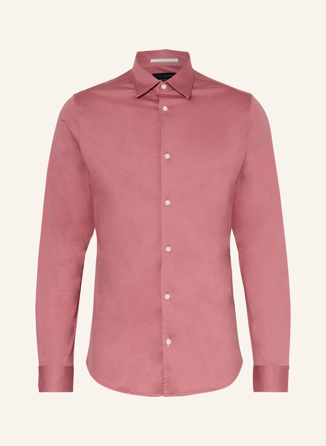 Image of Ted Baker Jerseyhemd Marros Slim Fit rosa