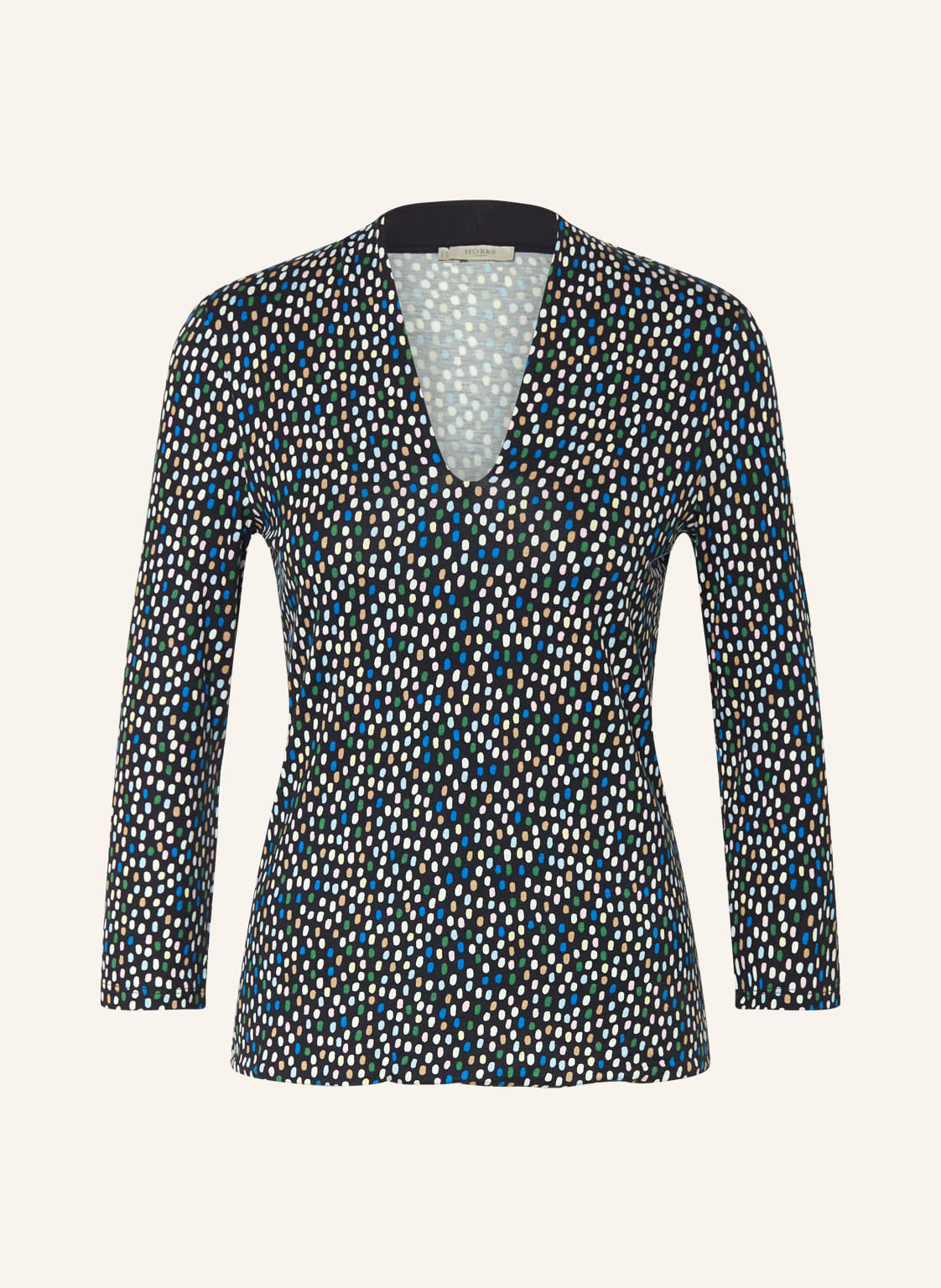Image of Hobbs Shirt Aimee Mit 3/4-Arm blau