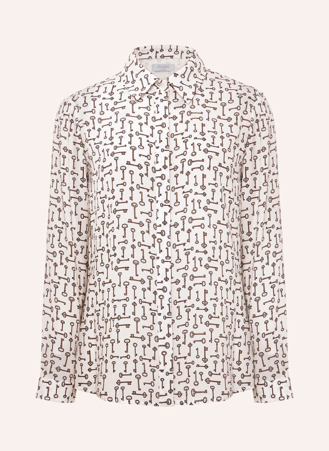 Image of Hobbs Hemdbluse Angelina beige